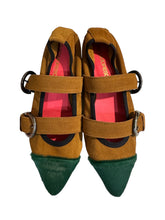 Carica l&#39;immagine nel visualizzatore di Gallery, Ballerina 702 2F Marrone/Verde
