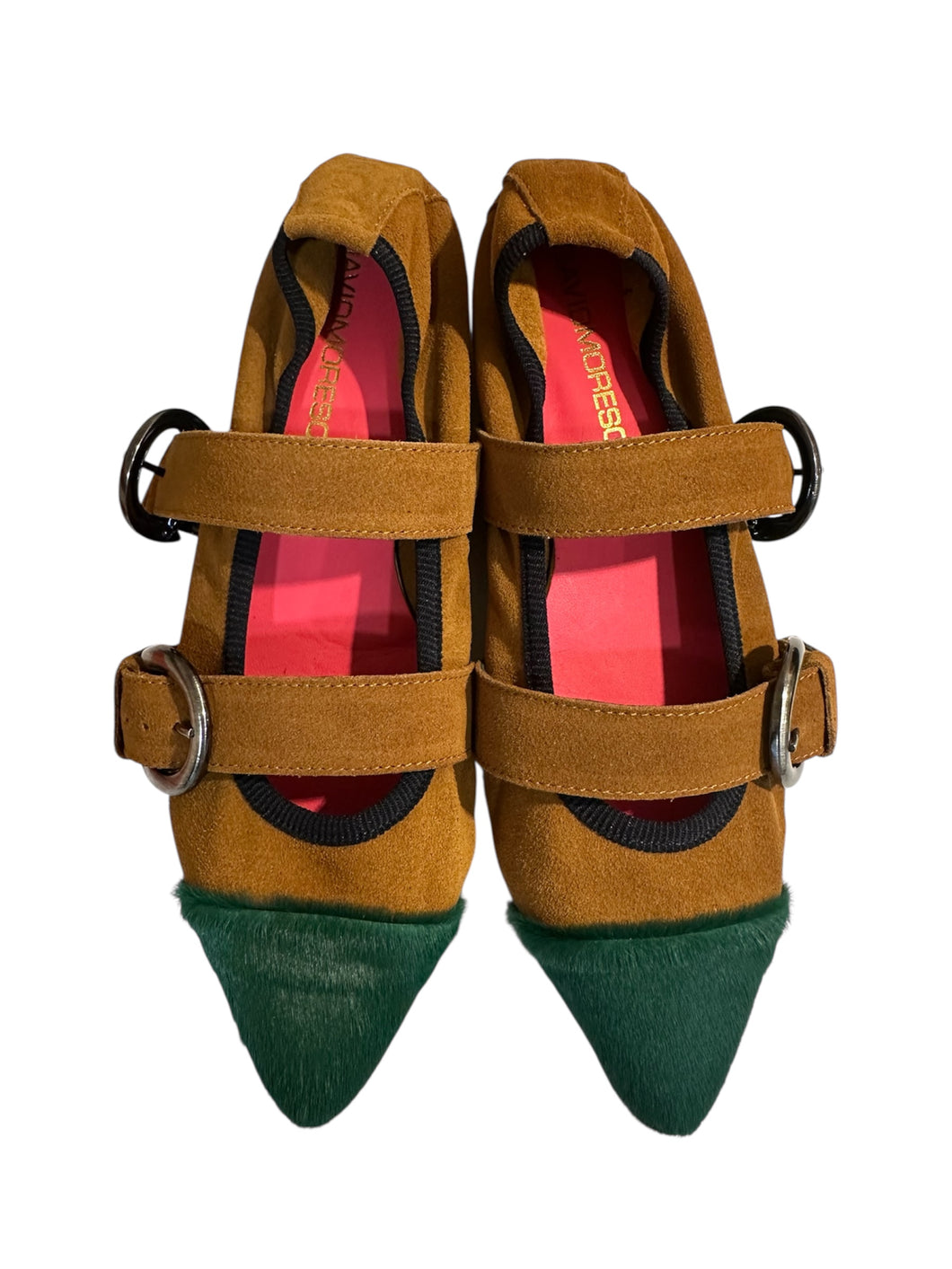 Ballerina 702 2F Marrone/Verde