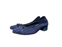 Carica l'immagine nel visualizzatore di Gallery, SCARPA MAGICA Blu/Quadrati
