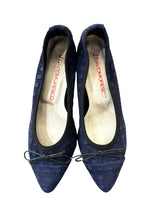 Carica l'immagine nel visualizzatore di Gallery, SCARPA MAGICA Blu/Quadrati
