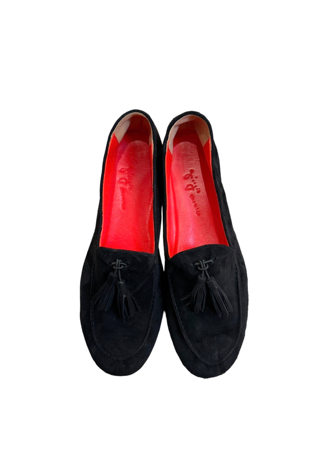 MOCASSINO BLACK Suede Nappine