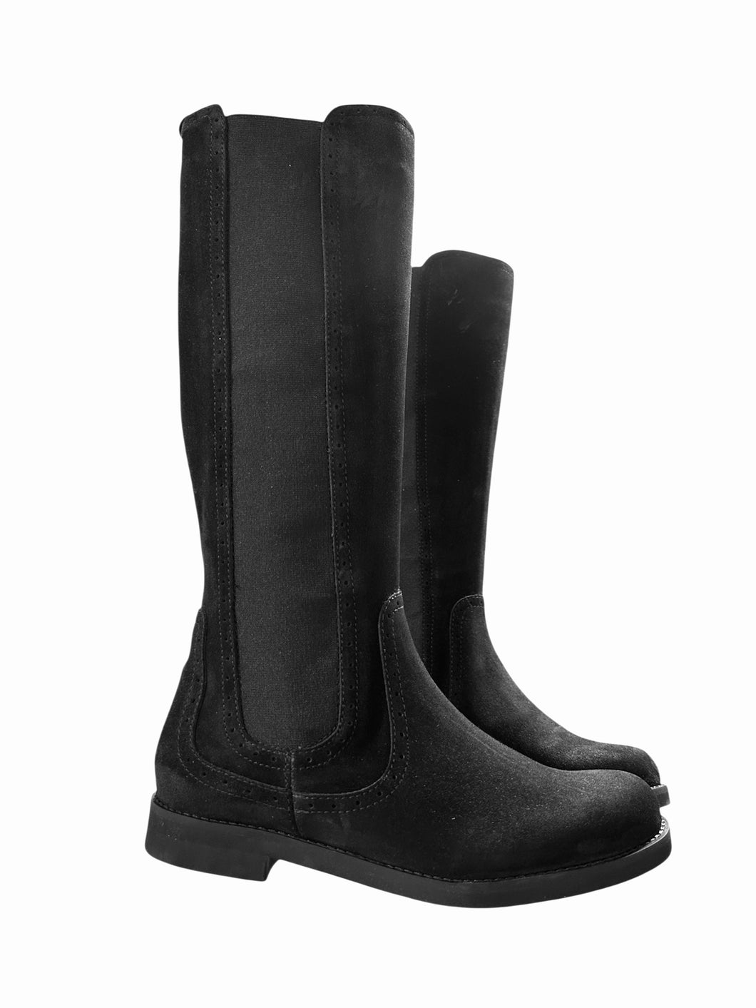 Stivale 613 Nero Camoscio