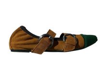 Carica l&#39;immagine nel visualizzatore di Gallery, Ballerina 702 2F Marrone/Verde
