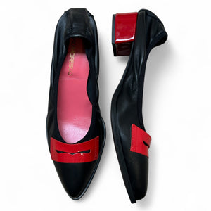 SCARPA MAGICA/Moca Nero/Rosso