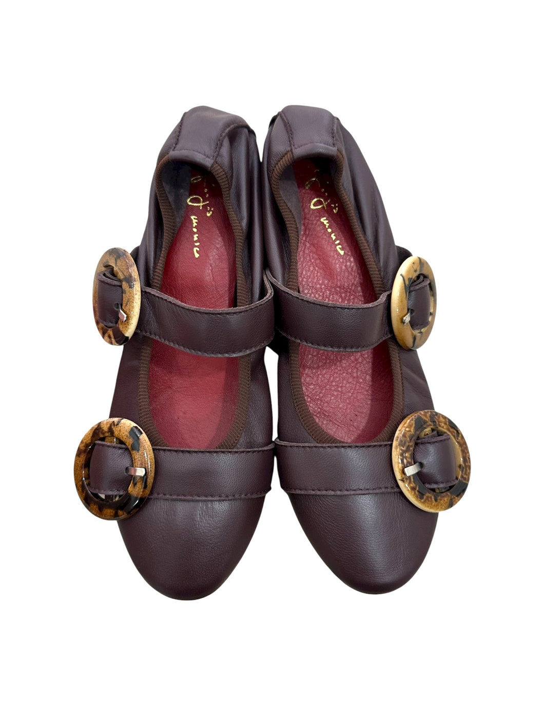 MINNIE Fibbia Marrone