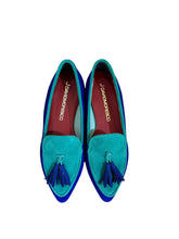 Load image into Gallery viewer, PANTOFOLA BLUE/ACQUAMARINA NAPPINE
