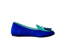 Load image into Gallery viewer, PANTOFOLA BLUE/ACQUAMARINA NAPPINE
