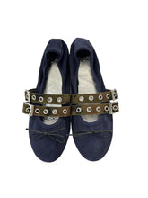 Load image into Gallery viewer, MINNIE MIU BLUE/CAMOUFLAGE
