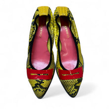 Load image into Gallery viewer, SCARPA MAGICA/Moca Giallo/Rosso Pitonato
