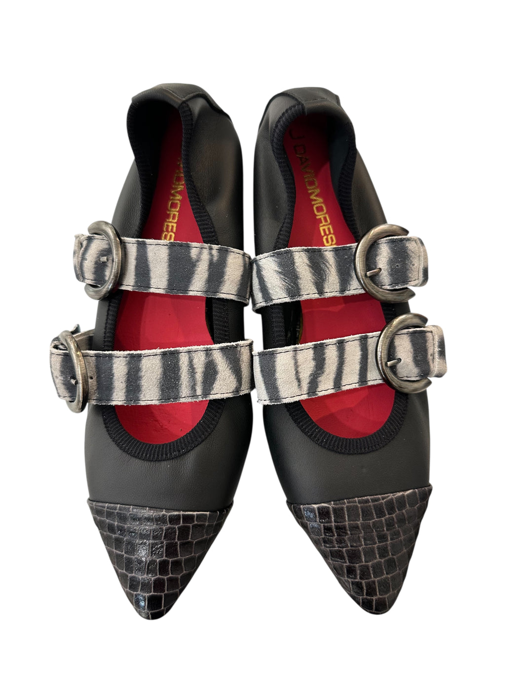 Ballerina 702 2F Nero/Zebrato