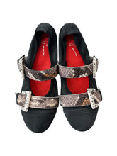 Load image into Gallery viewer, Minnie Fibbia Pitonata/Blu
