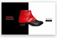 Load image into Gallery viewer, TJ Risvolto Nero/Rosso
