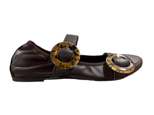 MINNIE Fibbia Marrone