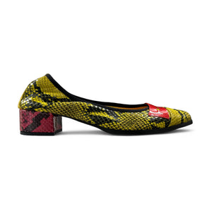 SCARPA MAGICA/Moca Giallo/Rosso Pitonato