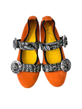 Carica l&#39;immagine nel visualizzatore di Gallery, MINNIE Fibbia Arancione/Fantasia
