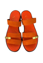 Load image into Gallery viewer, CIABATTA HJ Arancione/Oro
