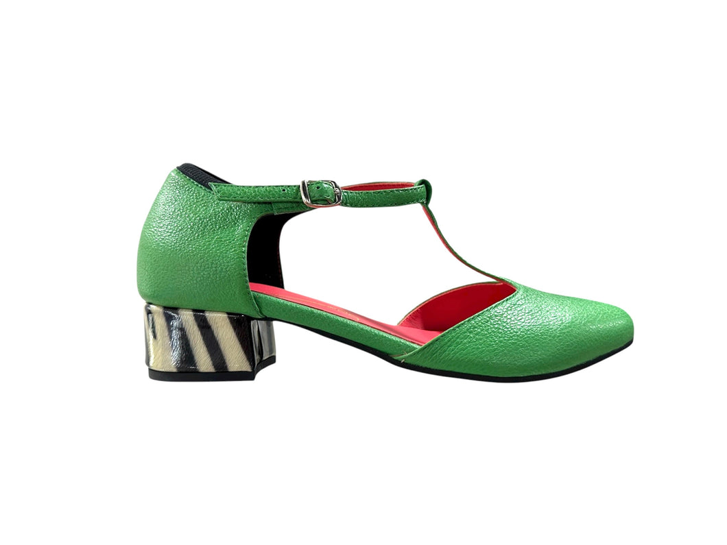 CHARLESTON Verde/Zebrato