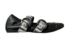 Carica l&#39;immagine nel visualizzatore di Gallery, Ballerina 702 2F Nero/Zebrato
