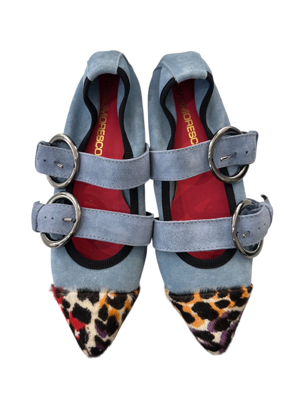 Ballerina 702 2F Azzuro/Maculato