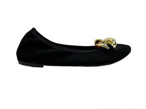 MINNIE BLACK CATENA Suede