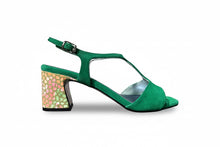 Load image into Gallery viewer, Sandalo 301 Verde Multicolor
