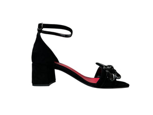 SANDALO Butterfly Nero/Bianco