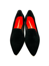 Carica l&#39;immagine nel visualizzatore di Gallery, PANTOFOLA BLACK SUEDE
